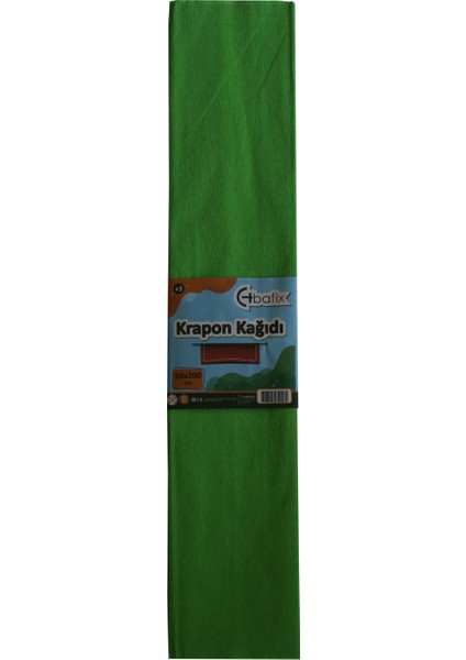 Krapon Kağıdı 10 Lu 50X200 cm Açık Yeşil