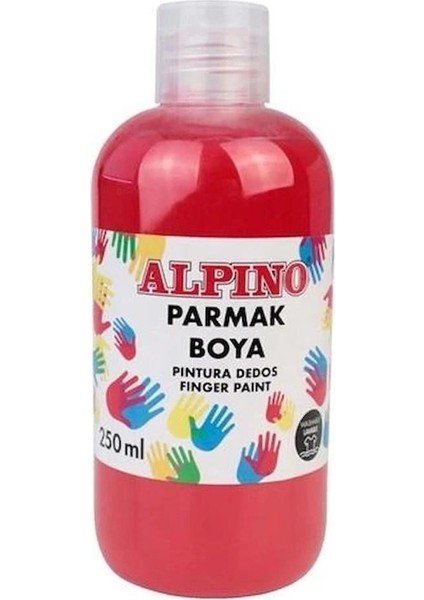 Parmak Boyası 250 ml Kırmızı DD-030072