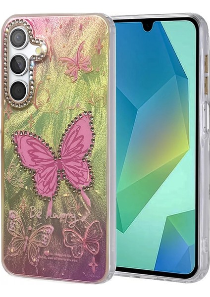 Samsung Galaxy A15 4g Kılıf Blade Aynalı Desenli Kapak - Desen 5