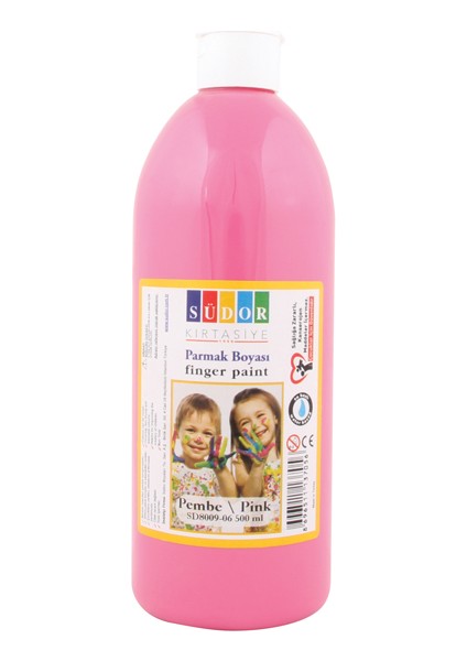 Parmak Boyası 500 ml Pembe SD8009-06