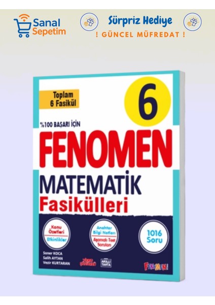 6. Sınıf Matematik Fasikülleri (6 Fasikül)