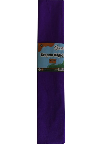 Krapon Kağıdı 10 Lu 50X200 cm Mor