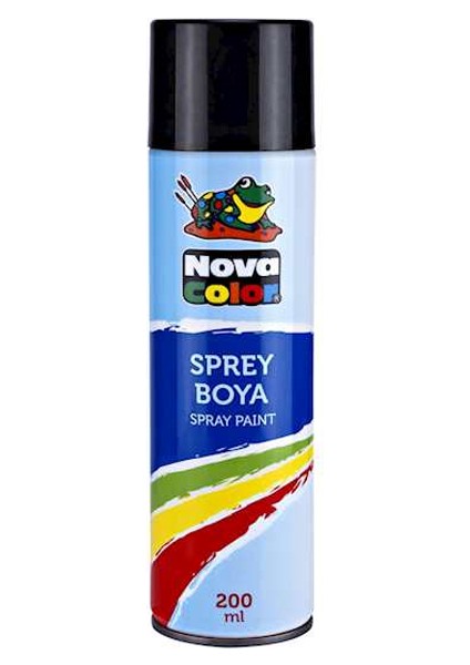 Sprey Boya 200 ml Siyah NC-805