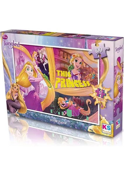 Puzzle 100 Parça Tangled Tg 714