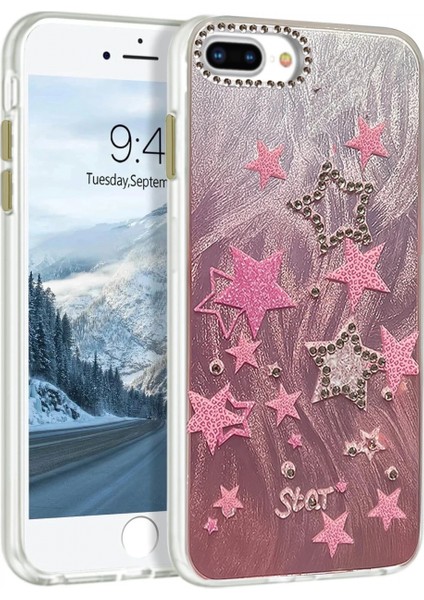 iPhone 7 Plus Kılıf Blade Aynalı Desenli Kapak - Desen 7