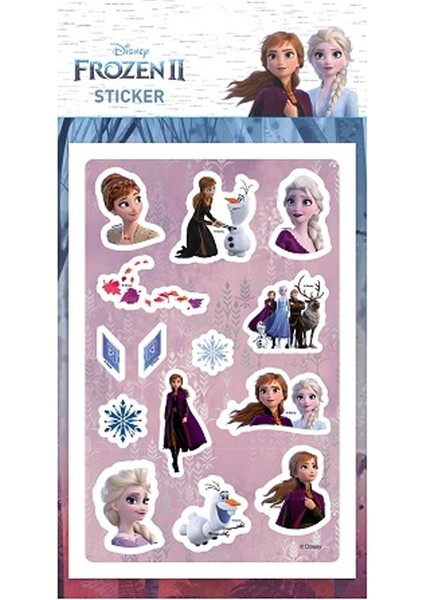 Frozen Iı Puffy Sticker Orta Boy