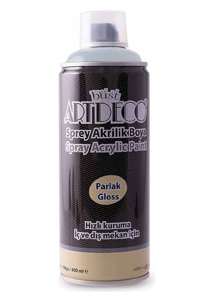 Akrilik Sprey Boya 400 ml Açık Gri Y-400-730