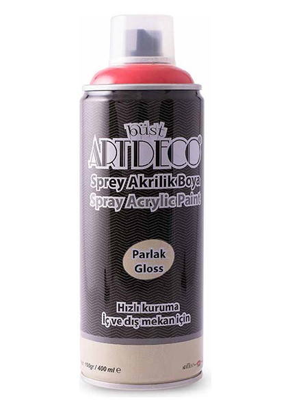 Akrilik Sprey Boya 400 ml Kırmızı Y-400-340