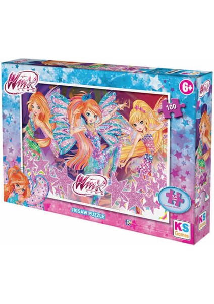 Puzzle 100 Parça Winx Lisanslı Ürünler
