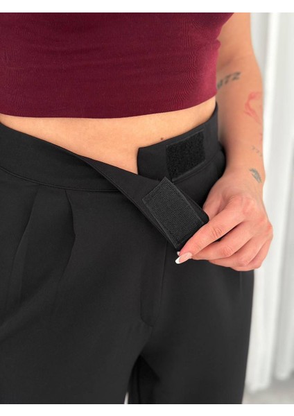 Kadın Bol Paça Pantolon – Yüksek Bel & Astarsız Rahat Kesim fiyatları