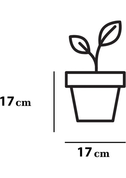 3 Adet Ixora 3 Litre Çift Renk Dekoratif Tabaklı Saksı 17 cm fiyatları