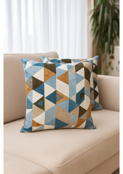 Dekoratif Kırlent Kılıfı (43X43 Cm)– Ithal Kumaş, Gizli Fermuarlı (3 Farklı Renk) modelleri