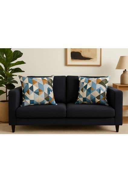 Dekoratif Kırlent Kılıfı (43X43 Cm)– Ithal Kumaş, Gizli Fermuarlı (3 Farklı Renk) fırsatları