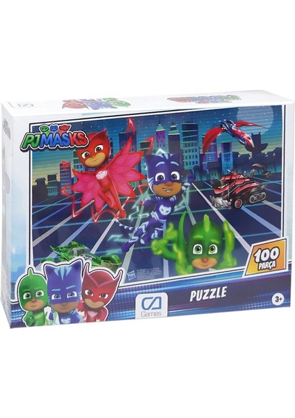 Ca Puzzle 100 Parça Pjmasks 5194