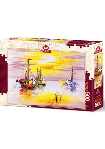 Puzzle 500 Parça Akşam Güneşi 4578