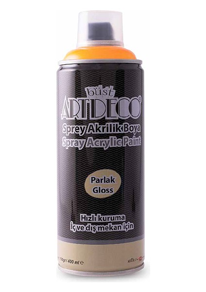 Akrilik Sprey Boya 400 ml Turuncu Y-400-250