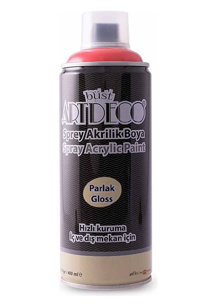 Akrilik Sprey Boya 400 ml Şeker Pembe Y-400-335