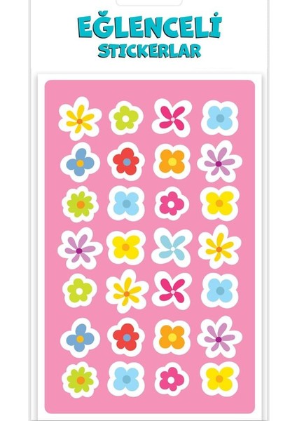 Puffy Sticker Orta Boy Çiçek 221204-99