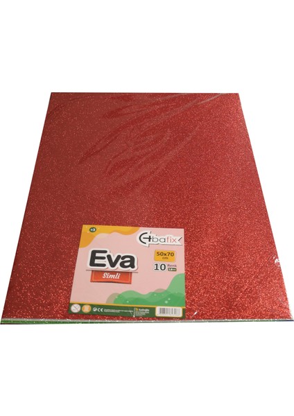 Eva Simli 50X70 Kırmızı