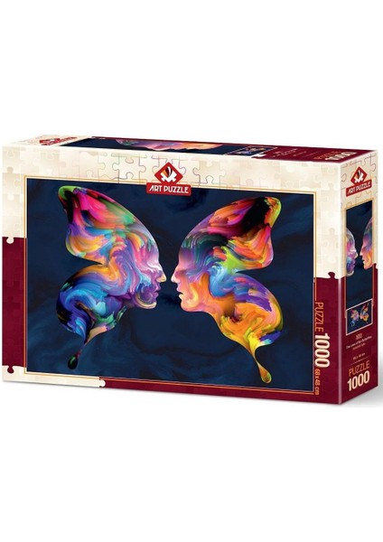 Puzzle 1000 Parça Kelebek Aşkı 5201