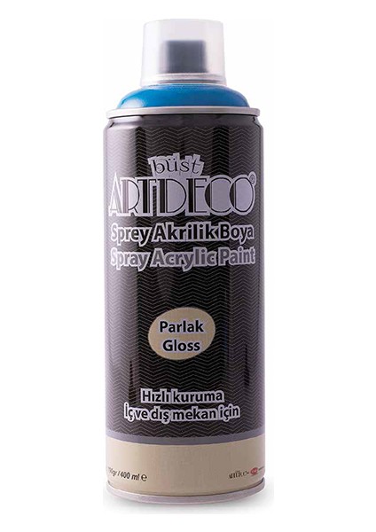 Akrilik Sprey Boya 400 ml Mavi Y-400-450