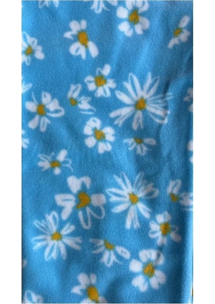 Kadın Desenli Yumuşak Polar Cepli Kışlık Pijama Eşofman Tek Alt modelleri