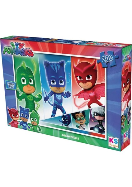 Puzzle 200 Parça Pjmasks 113