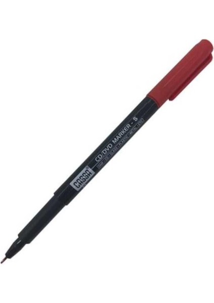 Asetat Kalemi Permanent Marker S Seri Kırmızı 8726