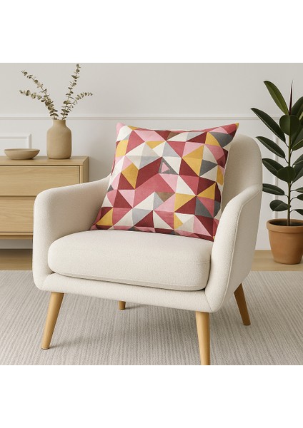 Dekoratif Kırlent Kılıfı (43X43 Cm)– Ithal Kumaş, Gizli Fermuarlı (3 Farklı Renk) fırsatları