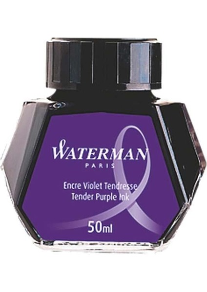 Dolma Kalem Mürekkebi Cam Şişede 50 ml Mor S0110750