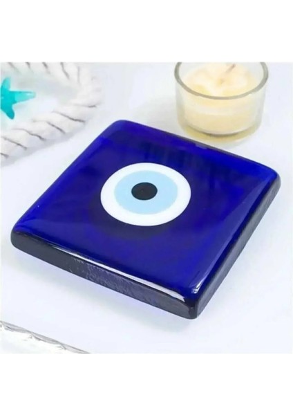 Cam Nazar Boncuklu Gider Kapağı Banyo Gider Kapağı Ev Dekorasyon