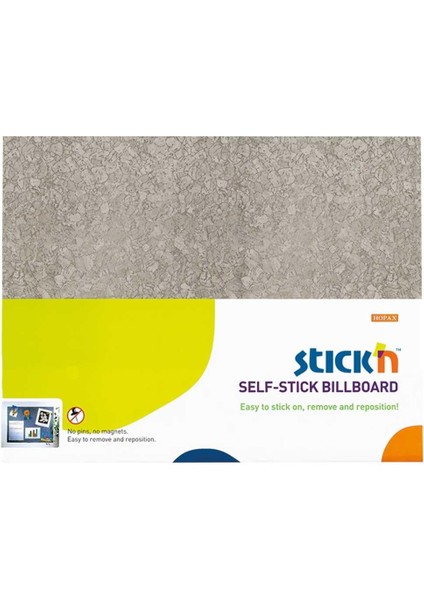 Stıckn Yapışkanlı Pano 58X46 Gri 23024 B132