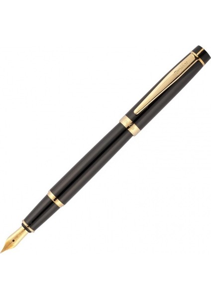 Dolma Kalem Kutulu Siyah Altın 38