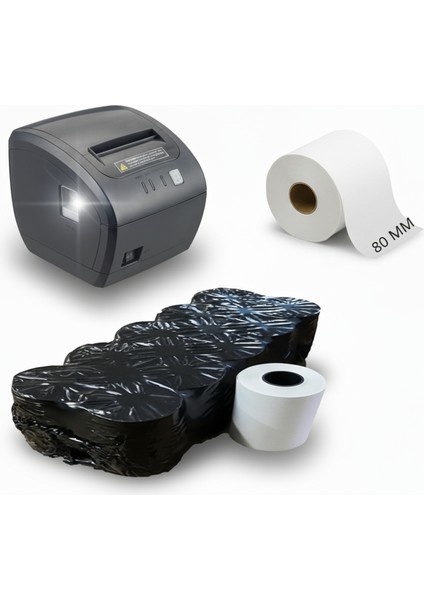 56X16 mt ( 5 Paket) + 80X40 mt (5 Paket) -Yüksek Kaliteli Termal Pos Rulosu modelleri