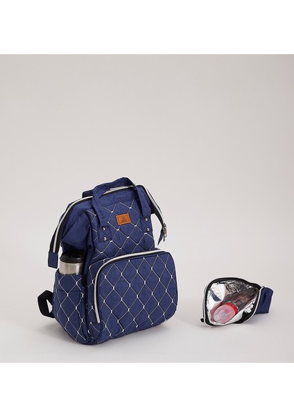 Mamma Premium / Smile Anne Bebek Bakım Sırt Çantası Termal Biberonluk ve Bebek Arabası Askı Aparatı Hediyeli fiyatları