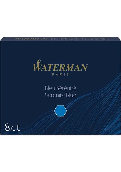 Dolma Kalem Kartuşu 8 Li Mavi S0110860