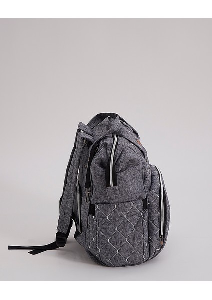 Mamma Premium / Smile Anne Bebek Bakım Sırt Çantası Termal Biberonluk ve Bebek Arabası Askı Aparatı Hediyeli indirimleri