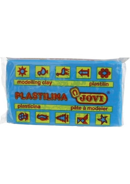 Oyun Hamuru Plaka 30 Lu 50 gr Açık Mavi 70/12