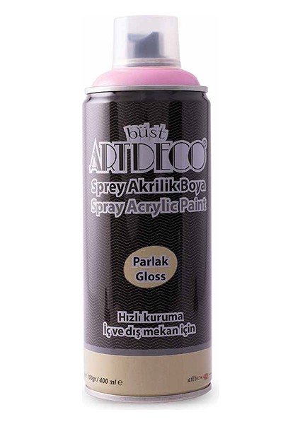 Akrilik Sprey Boya 400 ml Bebek Pembe Y-400-315