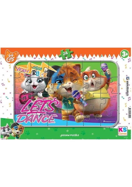 Frame Puzzle 44 Cat Lisanslı Ürünler