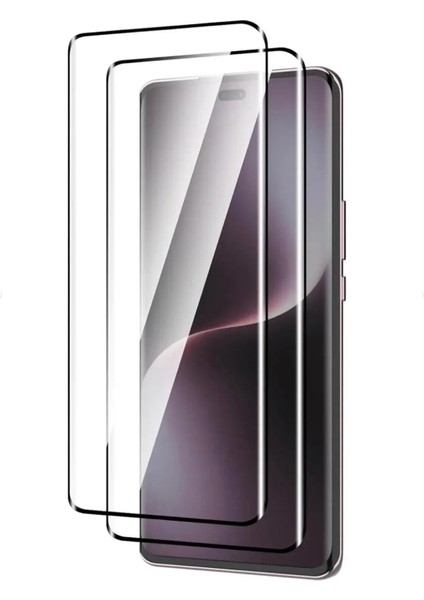 Honor Magic 7 Lite Uyumlu Ekran Koruyucu Cam Filmi Tam Kaplayan Dayanıklı Nano Parlak Şeffaf Koruma