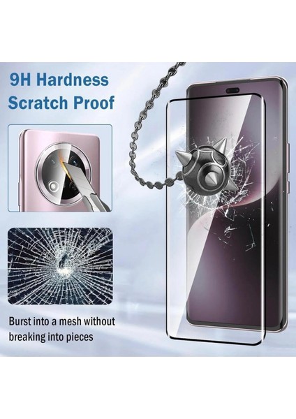 Honor Magic 7 Lite Uyumlu Ekran Koruyucu Cam Filmi Tam Kaplayan Dayanıklı Nano Parlak Şeffaf Koruma fiyatları