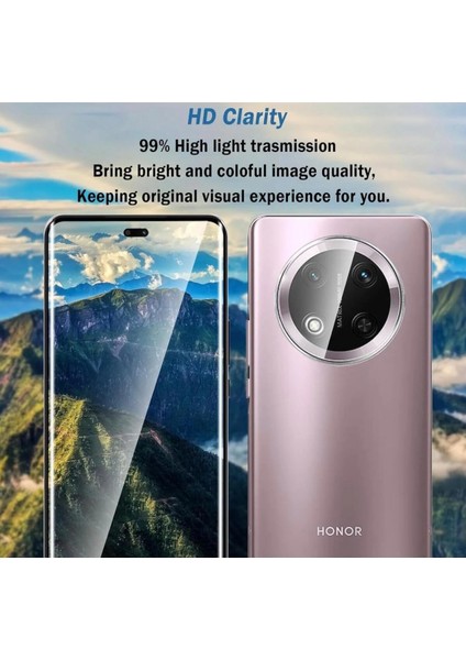 Honor Magic 7 Lite Uyumlu Ekran Koruyucu Cam Filmi Tam Kaplayan Dayanıklı Nano Parlak Şeffaf Koruma fırsatları