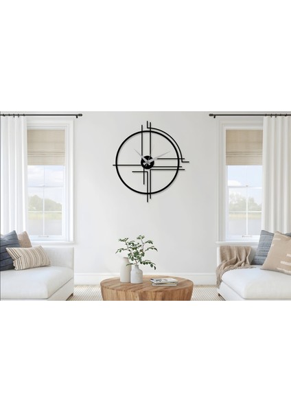Yuvarlak Modern Lazer Kesim Metal Duvar Saati Tepedentırnağa Özel Seri fiyatları