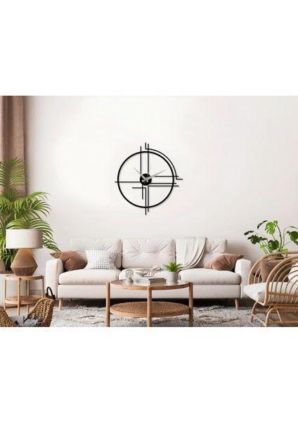 Yuvarlak Modern Lazer Kesim Metal Duvar Saati Tepedentırnağa Özel Seri fırsatları