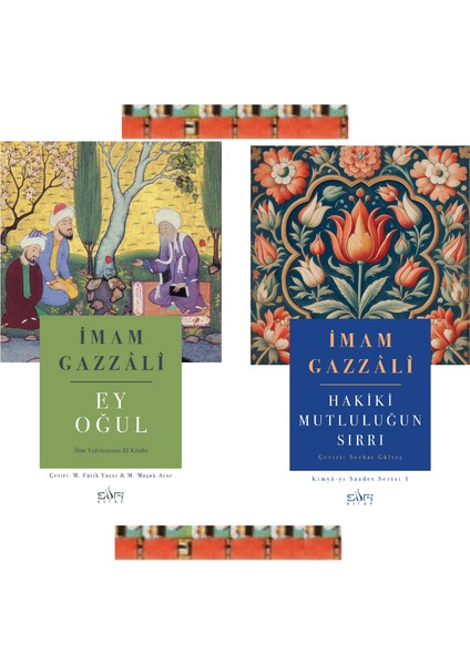 Imam Gazzâli- Ey Oğul &amp; Ilim Yolcusunun El Kitabı, Hakiki Mutluluğun Sırrı(2kitap)