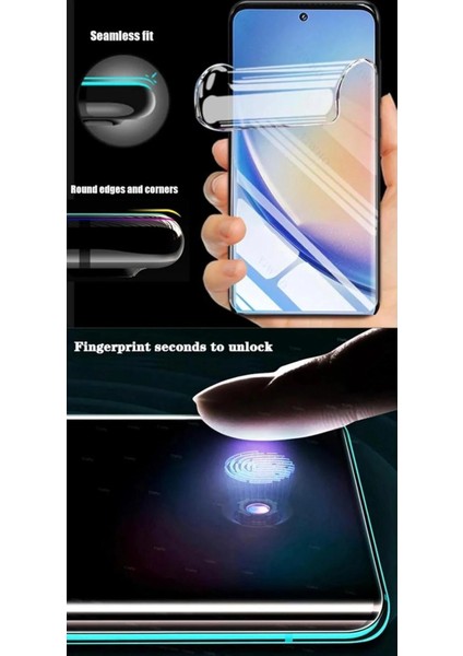 Samsung Galaxy A06 Uyumlu Seramik Esnek Ekran Koruyucu Tam Kaplayan Çizilmez Darbe Dayanıklı Kolay modelleri