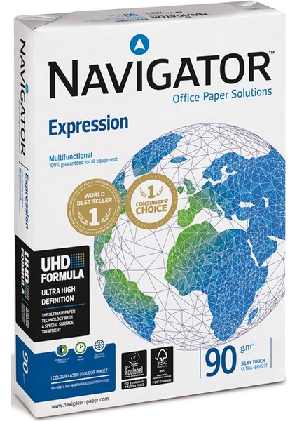 Gramajlı Fotokopi Kağıdı Expression 500 Lü A3 90 gr Beyaz