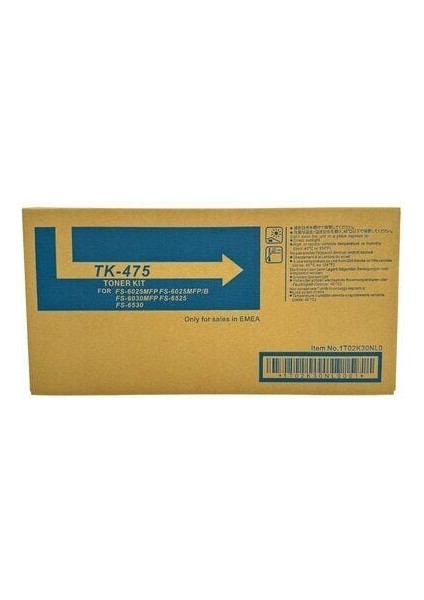 Kyocera TK-475 / Olivetti 253MF / Utax CD5025 Muadil Toner