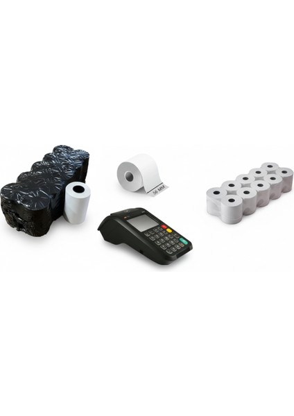 56X16 mt (5 Paket) + 80X50 mt (5 Paket) -Yüksek Kaliteli Termal Pos Rulosu fiyatları